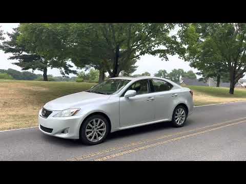 2008 Lexus IS250 AWD demonstration and test drive