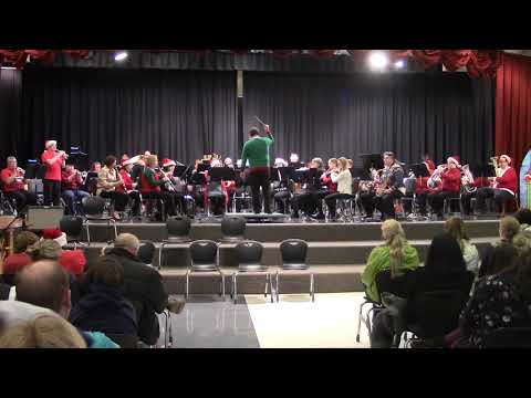 Clearfield Community Band "All is Calm" Arranged By Robert W. Smith, Holiday Concert Dec 19, 2019