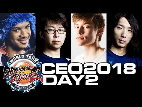 CEO 2018 DBFZ DAY2 (TIMESTAMP) GO1 Leffen SonicFox HookGangGod Dogura Fenritti Kazunoko Nakkiel