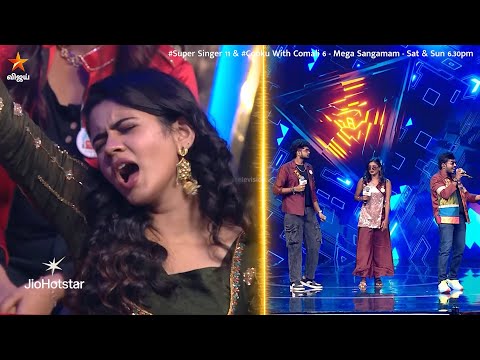 Glimpse of No Money No Honey Song by #Hrudhay #Thavaseeli #Abrahaam 😎🔥| Super Singer Season 11&CWC6
