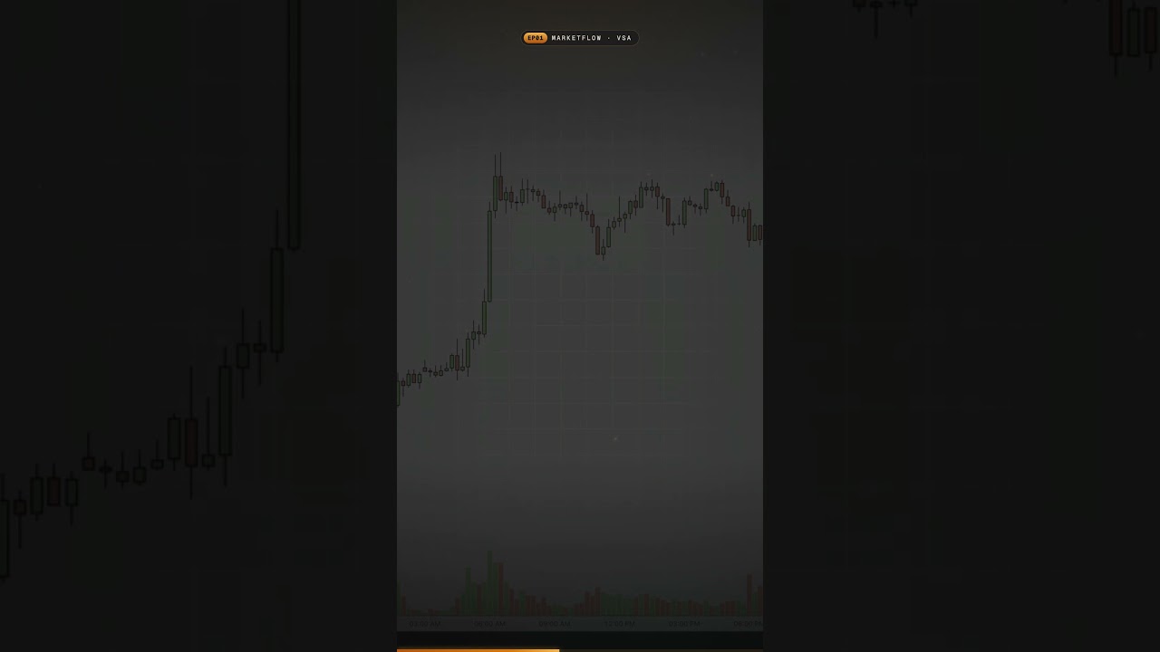 VSA Explained in 60 Seconds (Volume + Spread) #VSA #Shorts #Trading #MarketFlow