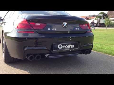 2013 BMW M6 Gran-Coupe G-POWER Launch Control and Rev - Titanium Exhaust System and Carbon Tailpipes