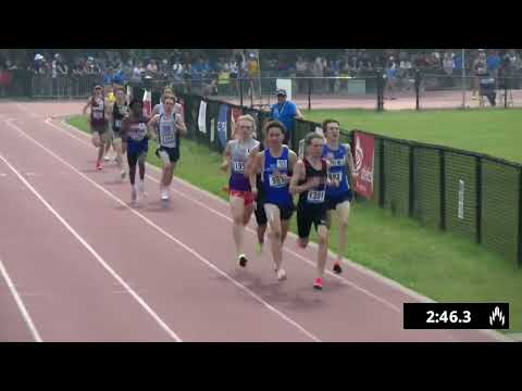 Men 1500 Run Senior Final - OFSAA Track & Field Championships 2025 [Full Race Replay]