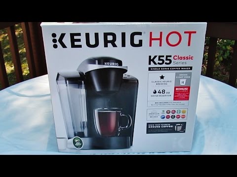 Unboxing, Review & Demo of the Keurig K55 Classic Brewer