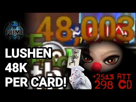 @GenesisPrime Lushen 48k Per Card - Absolute Destruction @SummonersWarApp @SummonersWarEurope