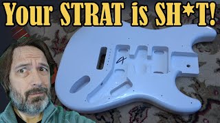 Video thumbnail for My TEMU Partscaster Guitar Build Will DESTROY Your Fender STRAT! by The Guitologist