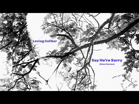 Loving Caliber - Say We're Sorry (Clean Version)
