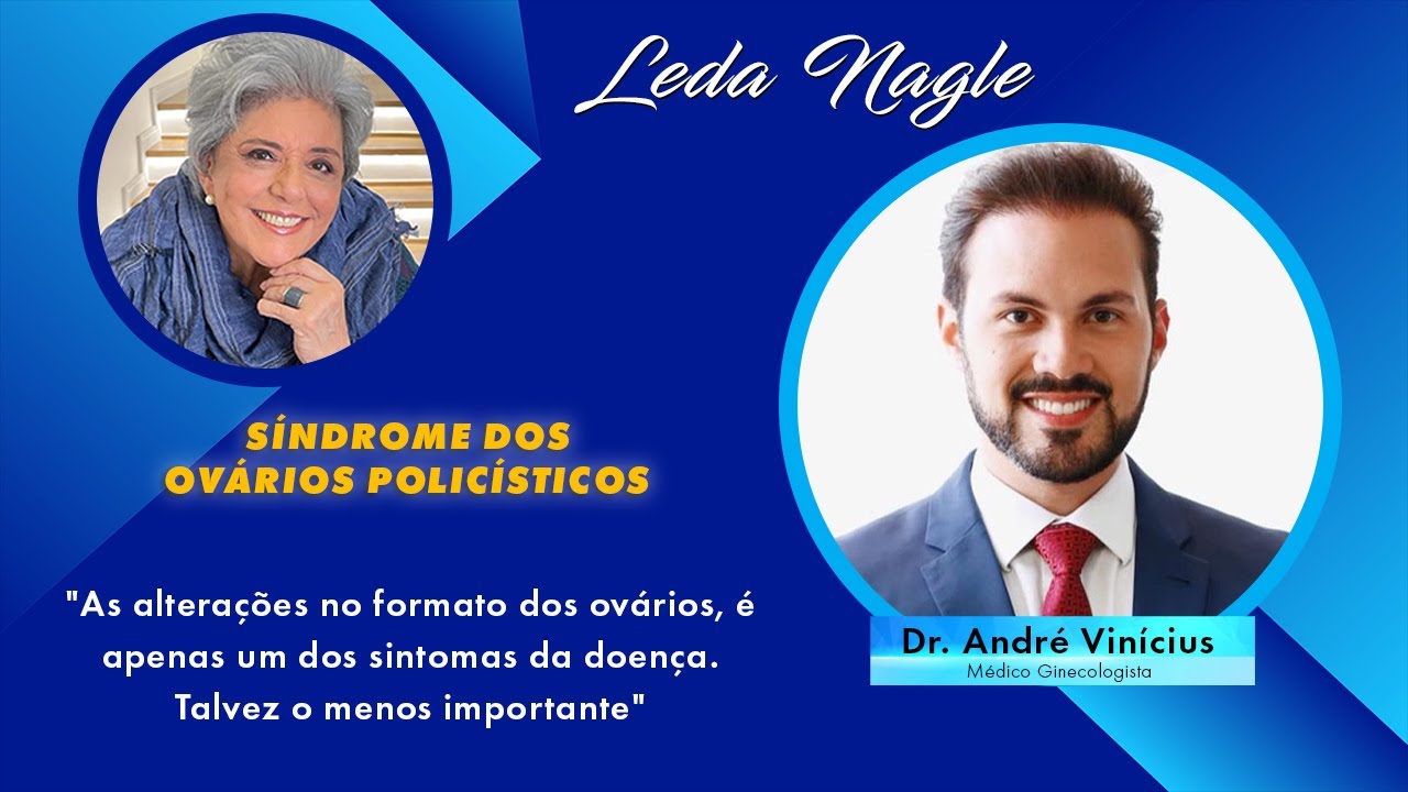 Síndrome de ovários policísticos  não é doença dos ovários. Dr. André Vinicius.ginecologista