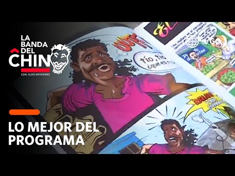 The Chino Gang: Popular comedian José Luis Cachay will star in a comic book.