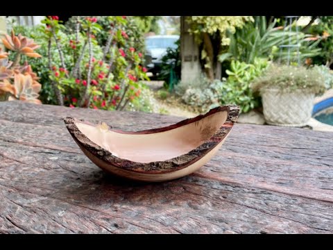 Brazillian Pepper Live edge bowl