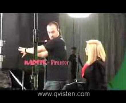 Behind of the Scenes: Lene Alexandra in Thigh High Boots