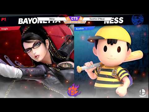 Clocktower Smash 56 - Losers Quarters - Welp (Bayonetta) vs. Sushio O'Neal (Ness) - SSBU