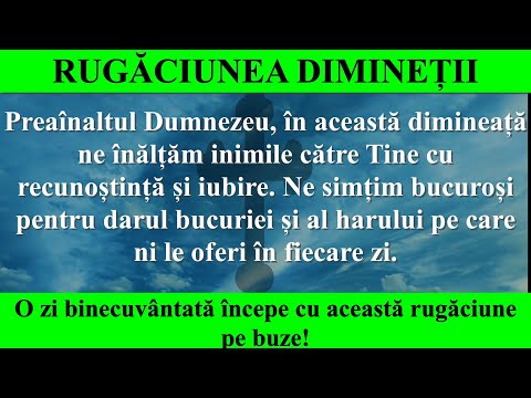 Rugăciunea de dimineață - Strălucirea Dimineții