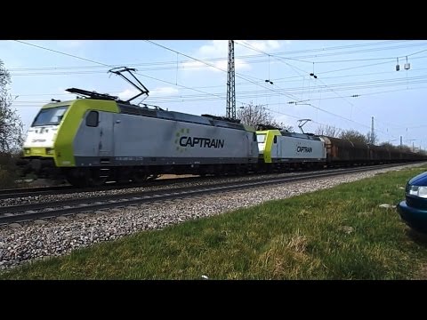 Rheintalbahn - Züge in Heitersheim 1/2