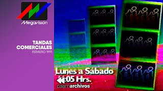 Tandas Comerciales Megavisión - Febrero 1991