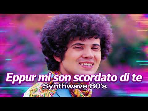 Lucio Battisti - Eppur mi son scordato di te cover | Synthwave 80's Version