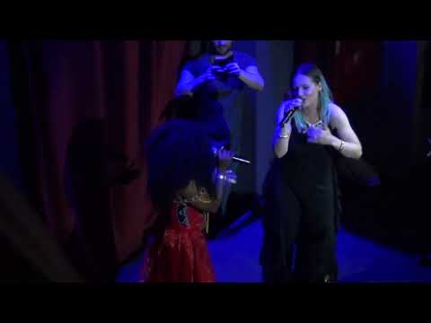 ESCKAZ in Lisbon: Valentina Monetta duets with Afrimusic winner Symphony (at Euroclub)