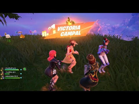 Fortnite Squad 2 | Ganamos en los pinos (Colonia de pobres) |