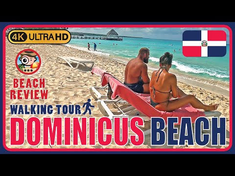Dominicus Beach Bayahibe Dominican Republic (Nicest 🏖️ in 🇩🇴?) 4k Walking Tour/Beach Walk & Review
