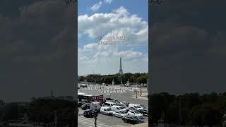 「観光じゃないパリ。日常で出会うエッフェル塔🇫🇷」パリに住むと、エッフェル塔はこう見える#フランス生活#パリライフ#shorts