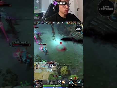 MAGNUS ON TOPSON MAKING DIFF IN DOTA 2 #dota2 #gamer #gaming #outplay #twitch