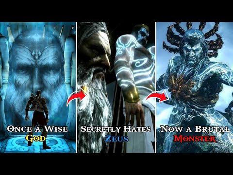 The Evolution of Poseidon in GOD OF WAR - from a Wise God, Secretly Hates Zeus, Now a Brutal Monster