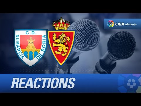 Rueda de prensa de Anquela tras el CD Numancia (2-0) Real Zaragoza - HD