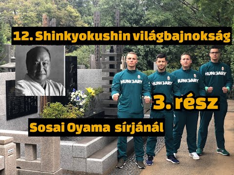 Sosai Masutatsu Oyama sírhelyénél 3. rész