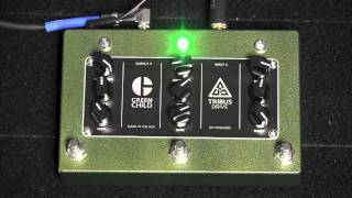 Video thumbnail for Greenchild Tribus Drive Guitar Effect Demo by Coolpapabear