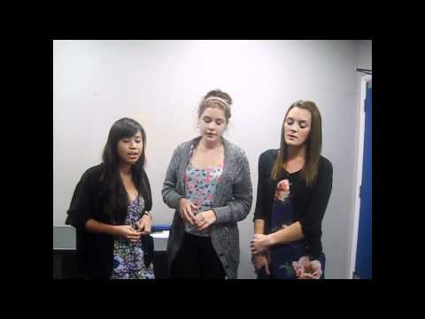 Portsmouth College students sing the soul classic 