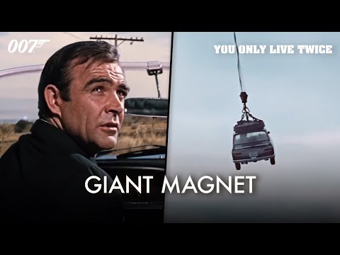 YOU ONLY LIVE TWICE | Giant Magnet – Sean Connery | James Bond