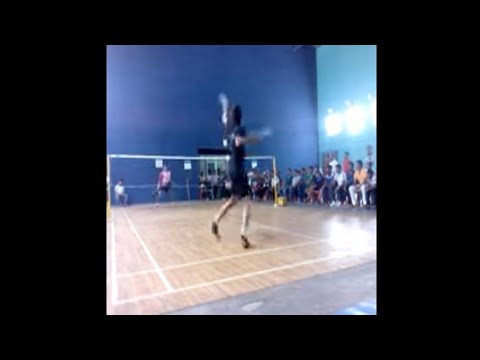 Shreyansh Jaiswal Vs Siddharth Pratap Singh | Chhattisgarh Badminton | CGBA this&that think positive