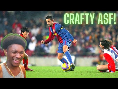 NBA Fan Reacts To Xavi Hernández - When Football Becomes Art!