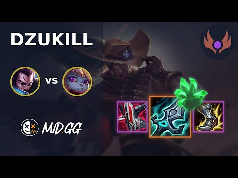 MID.GG: [ Dzukill ] Yasuo TOP vs Poppy | EUW MASTER | LOL Season 2025