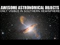 Astronomical Objects That Are Only Visible From Southern Hemisphere