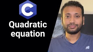 C programming Bangla Tutorial 5.49 : quadratic equation | ax^2+bx+c C program