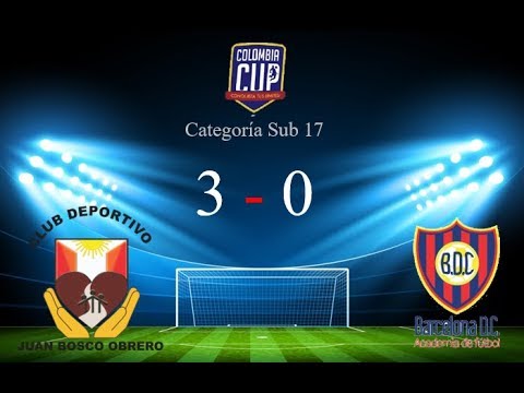 3ra fecha Torneo Colombia Cup Sub 17 (3-0) vs Barcelona D.C