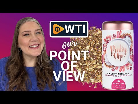 Pinky Up Cherry Rhubarb Tea - WTI product video review