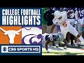 Texas vs Kansas State: Longhorns RBs pile up 311 yards & 6 TDs, to clobber K-State | CBS Sports HQ