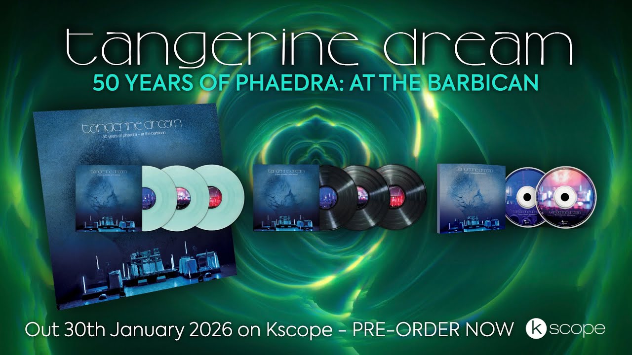 TANGERINE DREAM - 50 Years Of Phaedra : At The Barbican - Trailer - YouTube