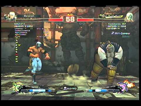 Rufus (Glitch211)  vs. El Fuerte ( Commando367)  SSf4AE  HD