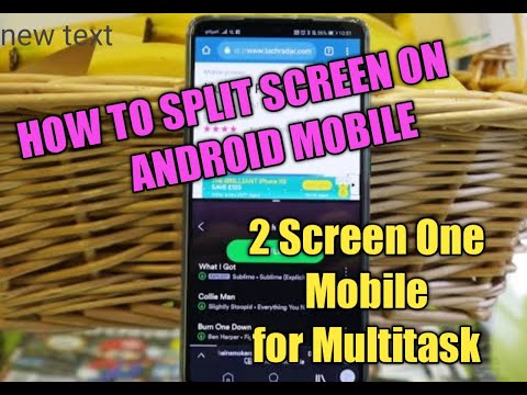 How to Enable Split Screen in Android Mobile Split Screen Use and Enable in Mobile