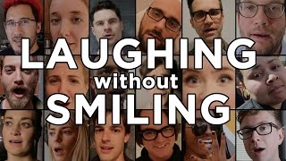 47 YouTubers Laugh Without Smiling