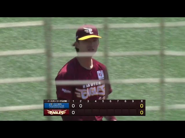 【ファーム】抜群のコントロール!! イーグルス・荘司康誠 この回3つの三振を奪う!!  2024年6月16日 東北楽天ゴールデンイーグルス 対 横浜DeNAベイスターズ