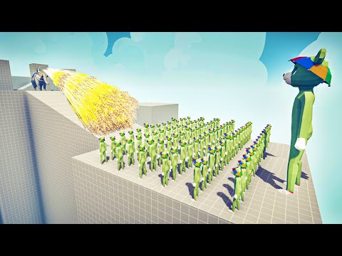 100x TEDDY BEAR + GIANT vs EVERY GOD - Totally Accurate Battle Simulator TABS