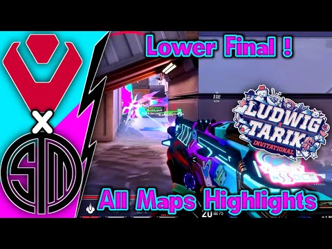 Lower Bracket Final | All Maps Highlights - Sentinels VS TSM | Ludwig x Tarik Invitational