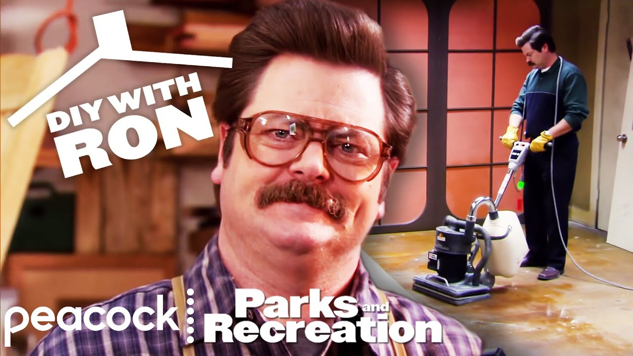 Watch video DIY With Ron Swanson | Parks and Recreation Now DIY With Ron Swanson | Parks and Recreation