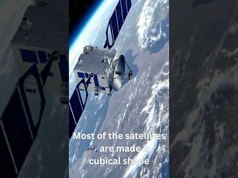 Satellite orbiting around earth