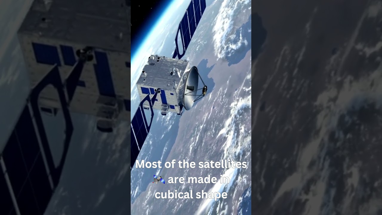 Satellite orbiting around earth