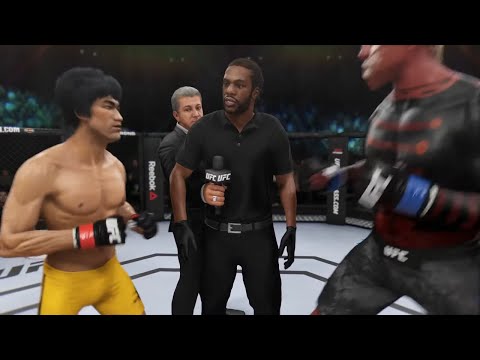 Bruce Lee vs. Dangerous Clown (EA sports UFC 3)